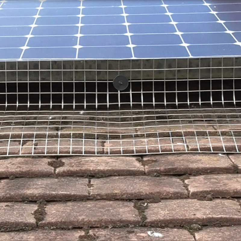 SolarFix - Solar Panel Mesh - 25mm X 25mm X 250mm X 30m 19G 304 Stainless Steel
